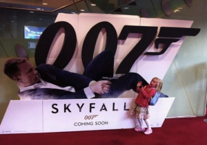 007 standee