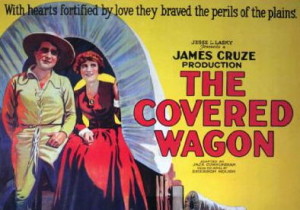Movie poster for the Covered Wagon