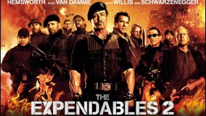 The Expendables 2 movie poster