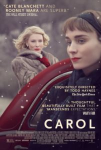 Carol is a british film in Cannes film festival
